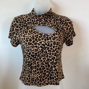 Cheetah Print Shirt
